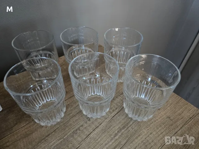 ЛОТ от 6бр чаши за вода / безалкохолни и кана и други + ПОДАРЪК - 5бр чаши за алкохол , снимка 8 - Чаши - 49542205