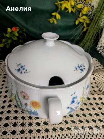 Seltmann Bavaria цветна градина съд за сервиране , снимка 3 - Чинии - 52301938