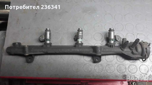 Горивна рейка , дюзи и гарнитури фолксваген, шкода 1,6 АЕЕ мотор 75кс, снимка 3 - Части - 28562326