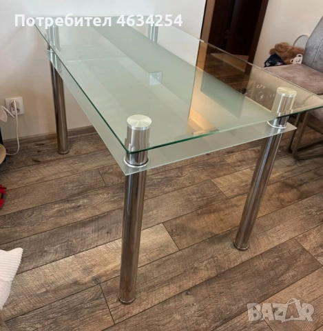 Маса и Столове Комплект за Трапезария, снимка 3 - Маси - 52934543