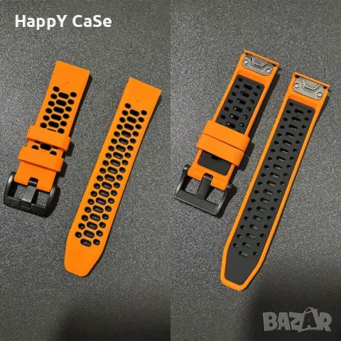 AERO QUICKFIT Силиконова каишка за Garmin Fenix/Instinct/Epix/Quatix/MARQ/Forerunner, снимка 11 - Каишки за часовници - 50074235