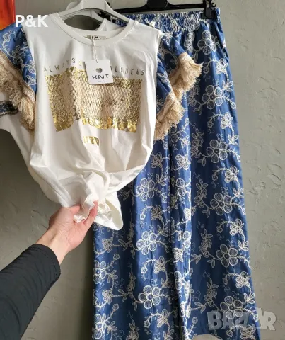 Сет, комплект от две части - панталон и тениска