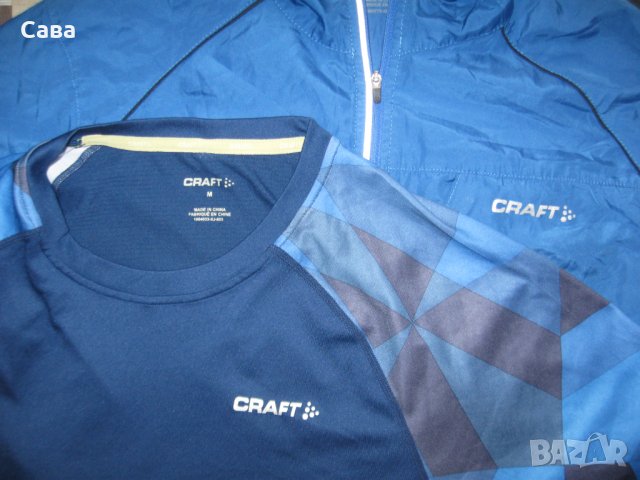 Спортно горнище и тениска CRAFT  мъжки,М, снимка 1 - Спортни дрехи, екипи - 40113949
