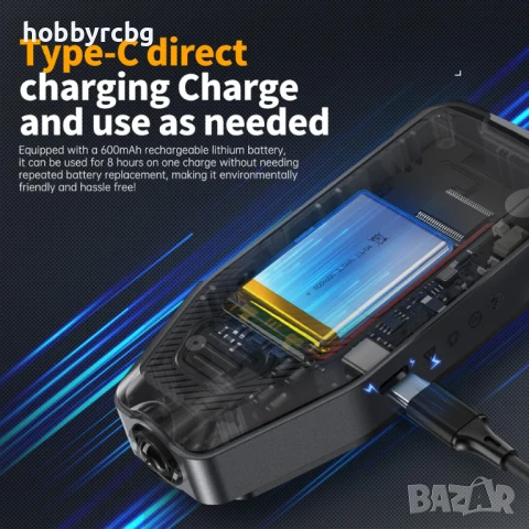 FNIRSI CTG‑20 Дебеломер за автобоя 0 – 1400 μm, снимка 8 - Друга електроника - 50694359