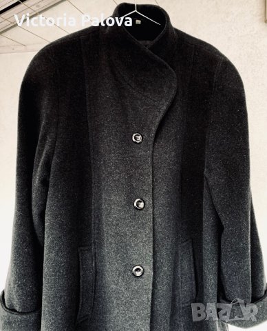 Красиво палто вълна кашмир полиамид, снимка 16 - Палта, манта - 43438896