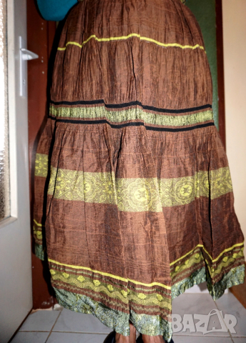 като нова пола с бродерия 