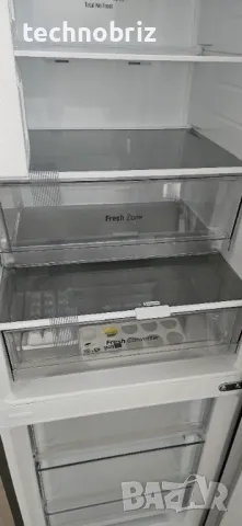 Немски инверторен хладилник с фризер LG no-frost linear inverter - 2 ГОДИНИ ГАРАНЦИЯ, снимка 3 - Хладилници - 50365018