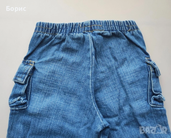 BENETON - 3-6м - 68см - Детски Дънки, снимка 4 - Бебешки дънки - 53379650