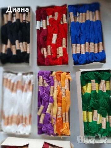 Конци памучни мулине