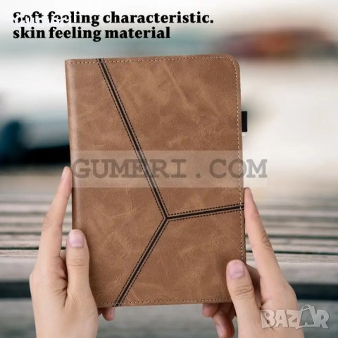 Тефтер Стойка за Samsung Galaxy Tab S9 FE+, снимка 9 - Калъфи, кейсове - 43035061