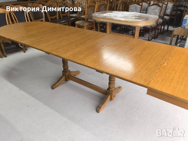 Разтегателна трапезна маса 3,60 м. , снимка 2 - Маси - 52877208