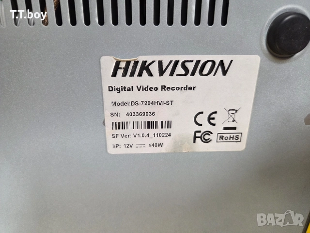 DVR Hikvision, снимка 2 - Други - 52803521
