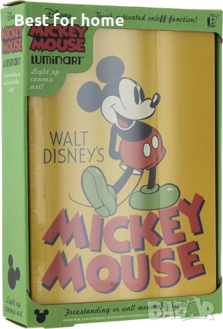 Paladone Мики Маус сензорно осветено платно, снимка 3 - Други - 51562080
