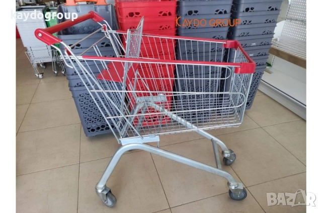 Налични! Метална и ПВЦ Количка за магазин, склад или промо зона различни размери, снимка 7 - Друго търговско оборудване - 52039028