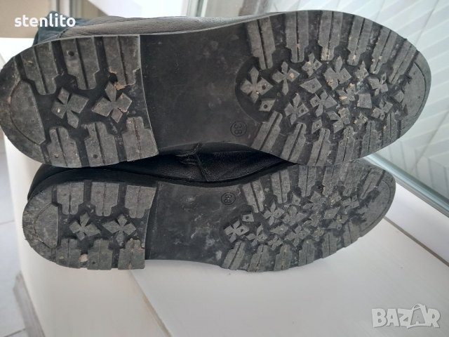 Дамски ботуши/чизми естествена кожа номер 38, снимка 14 - Дамски ботуши - 38971860