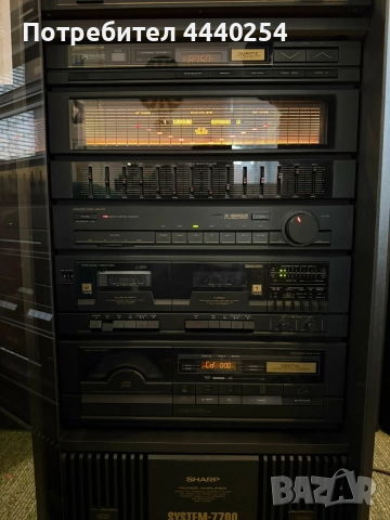 Система Sharp 7700, снимка 2 - Аудиосистеми - 52929243