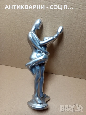 Стара Статуетка Влюбена Двойка., снимка 2 - Антикварни и старинни предмети - 51184387