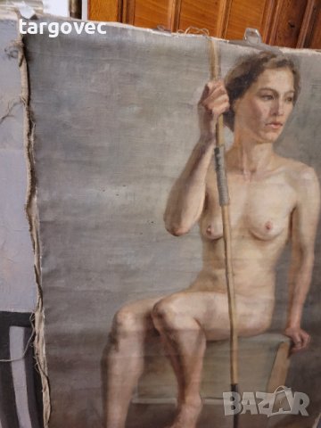Българска картина масло на платно 70-те години