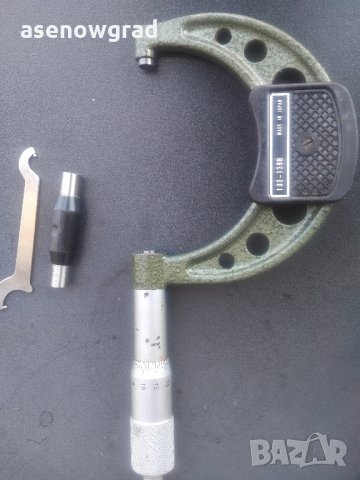 Mitutoyo микрометър 50-75, снимка 2 - Други инструменти - 33469874