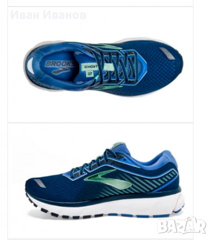 маратонки  BROOKS GHOST 12 BLUE AQUA  номер 36 и 40, снимка 5 - Маратонки - 32318126
