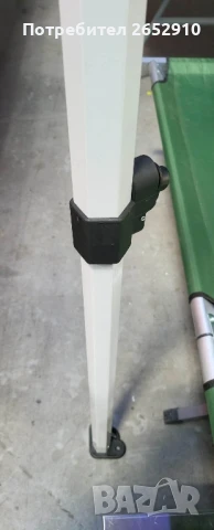 Сгъваеми шатри 3×3м ЛУКС и СУПЕРЛУКС! Метална конструкция, гумирано платнище.ТОП цена 219лв/111,97€, снимка 8 - Градински мебели, декорация  - 36731857