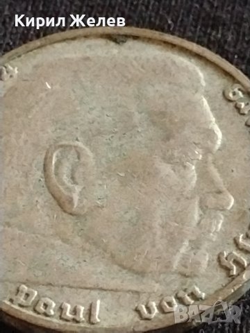 Сребърна монета 2 райхсмарки 1938г. Нацистка Германия Трети Райх с СХВАСТИКА за КОЛЕКЦИЯ 42060, снимка 13 - Нумизматика и бонистика - 43798821