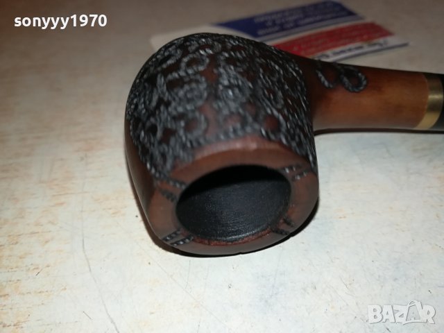 МАРКОВА КАЧЕСТВЕНА ЛУЛА С ЗЛАТЕН ПРЪСТЕН 0501240824, снимка 11 - Лули - 43666768