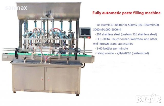 Напълно автоматична машина за пълнене на течности, снимка 2 - Други машини и части - 26510736