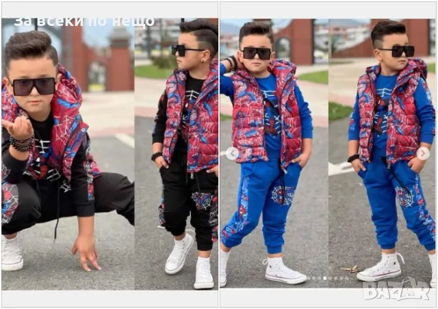 Детски спортен комплект Spider-man - 2 налични цвята Код B343