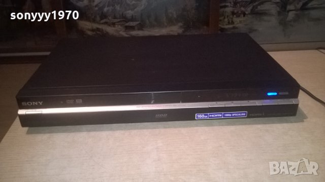 SONY RDR-HX780 USB/HDMI HDD/DVD RECORDER, снимка 6 - Плейъри, домашно кино, прожектори - 27641563