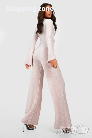 Дамски официален елегантен гащеризон с ЕТИКЕТ, снимка 2 - Гащеризони - 40380467