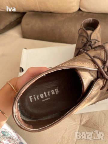 Мъжки обувки Firetrap естествена кожа 45 номер, снимка 3 - Мъжки боти - 43347176
