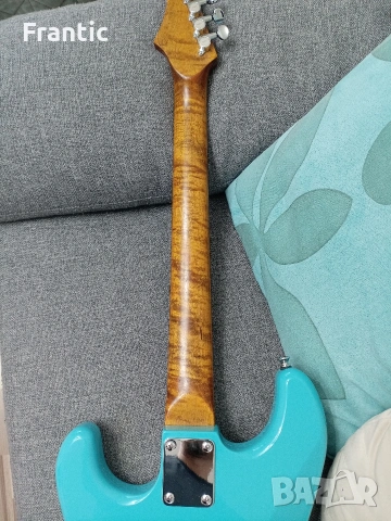 Ел. китара Partscaster Samick '90/Kramer focus vt 211 s seafoam Green , снимка 18 - Китари - 53053711