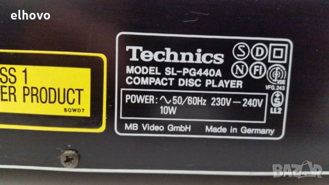CD player Technics SL-PG 440A, снимка 4 - MP3 и MP4 плеъри - 27623179