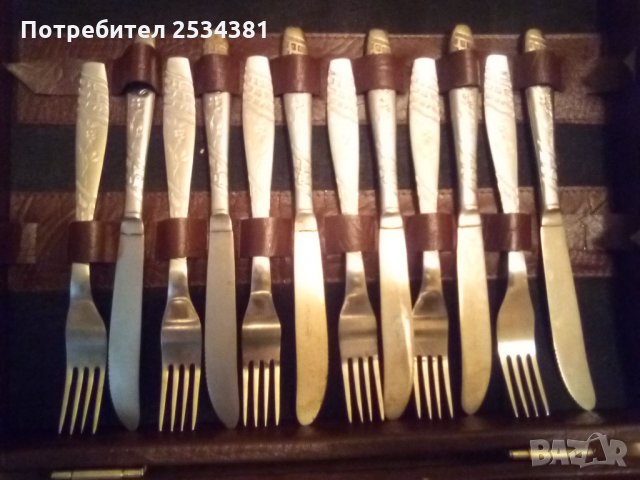 Стар кухненски комплект. Инокс, снимка 5 - Колекции - 32524359