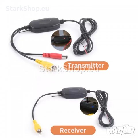 Безжичен предавател за камера за задно виждане, снимка 2 - Навигация за кола - 38491765