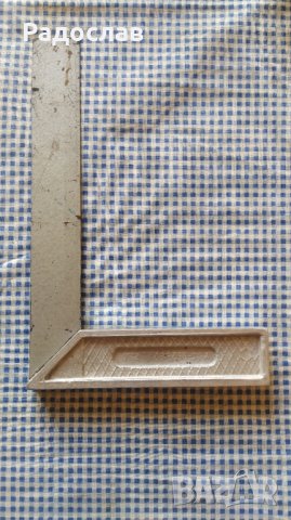 стар метален прав ъгъл , снимка 3 - Други инструменти - 43668809