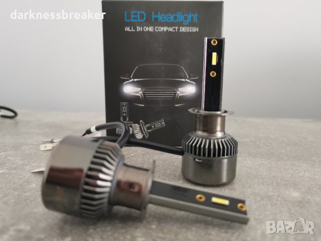 LED крушки за основни фарове H1 Н7 Н11 НВ3 НВ4 M-Tech LSF, снимка 4 - Аксесоари и консумативи - 38414600