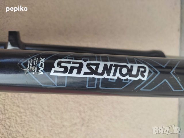 Продавам колела внос от Германия Употребявана алуминиева амортисьорна вилка 29 цола SR SUNTOUR XCM 3, снимка 3 - Части за велосипеди - 43604884