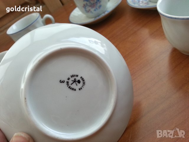 Стар български порцелан чаши за кафе , снимка 7 - Антикварни и старинни предмети - 40061874