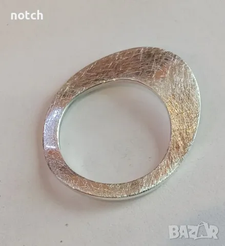 Сребърен пръстен, снимка 5 - Пръстени - 49770377