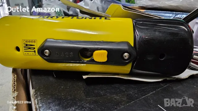 Kryptonite New York Standard U-образна брава за гъвкава рамка - жълта - със стандартна скоба

, снимка 7 - Аксесоари за велосипеди - 48754465