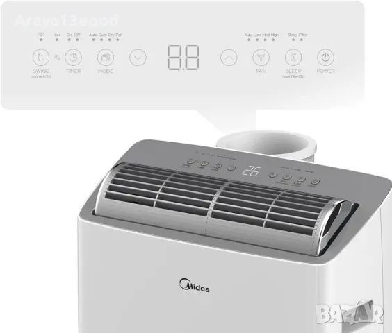 Мобилен климатик Midea Real Cool 35, снимка 2 - Климатици - 48211604