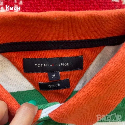 Мъжка тениска Tommy Hilfiger NYC размер XL оригинал , снимка 2 - Тениски - 43093826