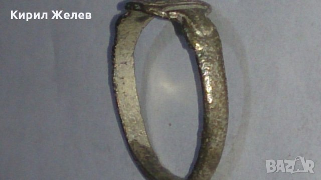 Уникален стар пръстен сачан - 73601, снимка 3 - Пръстени - 29003201