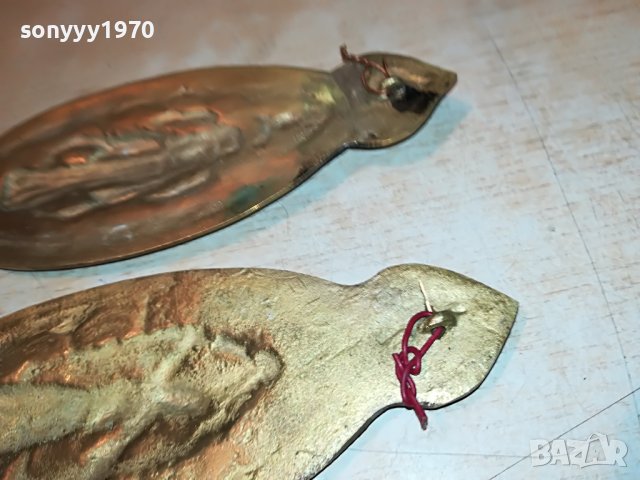 ГОЛЯМИ ВИЛИЦА И ЛЪЖИЦА-МЕД/МЕСИНГ 0207222014, снимка 11 - Антикварни и старинни предмети - 37268455