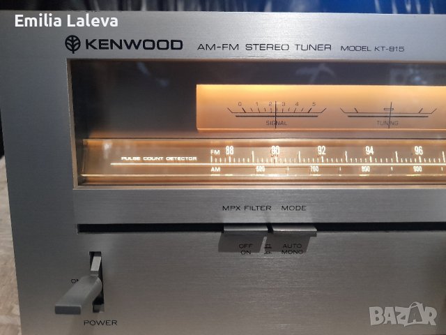 KENWOOD KT 815, снимка 11 - Ресийвъри, усилватели, смесителни пултове - 43553543