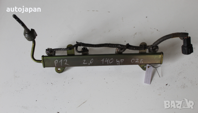 Горивна рейка и бензинови дюзи Нисан примера п12 2.0 140кс комби 02г Nissan primera p12 2.0 140hp 20