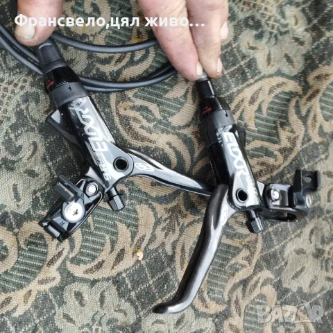 Чифт хидравлични спирачки за велосипед колело avid elixir 9rs, снимка 1