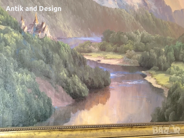 Картина от известен Руски художник Иван Тащук , снимка 7 - Антикварни и старинни предмети - 50527494